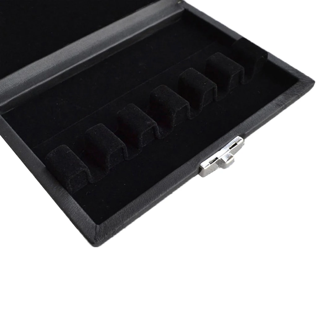 Портативный чехол для хранения деревянного ветра Bassoon Reeds Коробка органайзер протектор удерживайте 6 шт. трости 128X80X22 мм