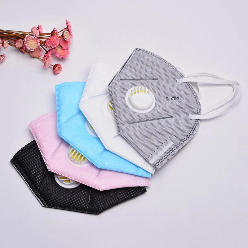 

1 Pc Nail Art Anti-dust Mouth Mask Cotton Warm Dust Respirator Fashion Black Face Masks With Breath Wide Straps Washable KZ001
