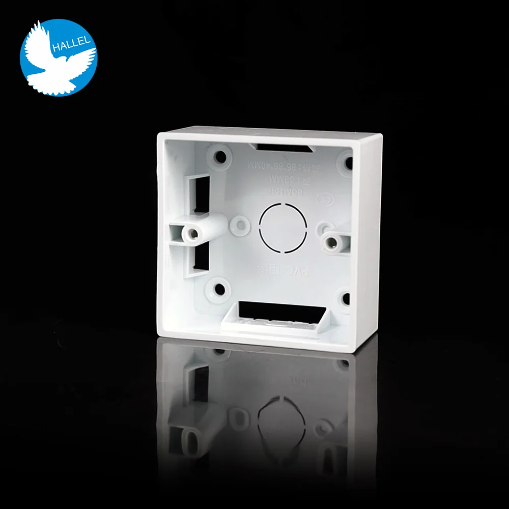 Switch Box 35 40 52 mm Wall Surface Junction Outfit Box Socket External Mounting Outlet Box