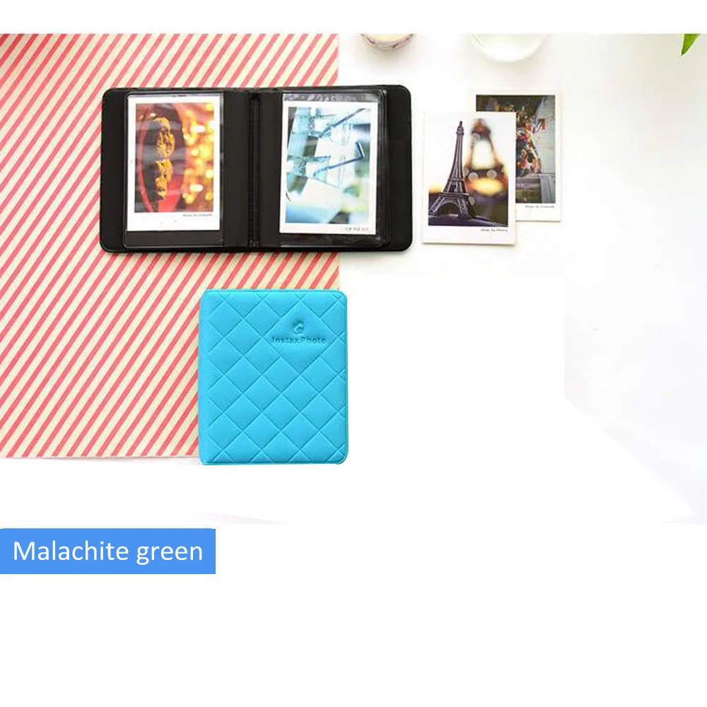 Blue Photo Album 100 200 листов белого цвета для камеры моментальной печати Fujifilm Instax Mini 9 8 Mini 9 7s 70 90 для камеры Polaroid Camara instantanea - Цвет: Blue Photo Album