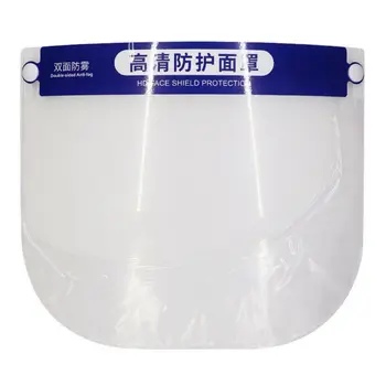 

Multipurpose Transparent Adjustable Anti-saliva Dust-proof Anti-fog Full Face Protective Face Shields