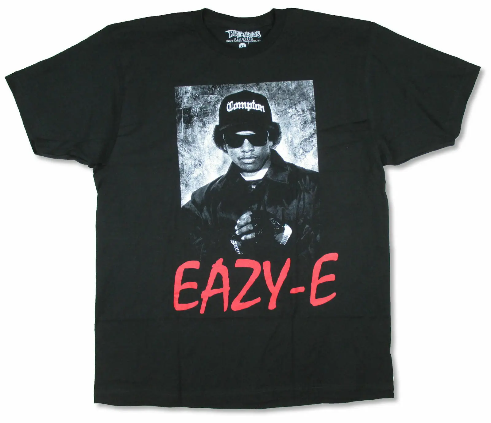 Eazy E солнечные очки Compton B & W фото черная футболка Новинка | Мужская одежда