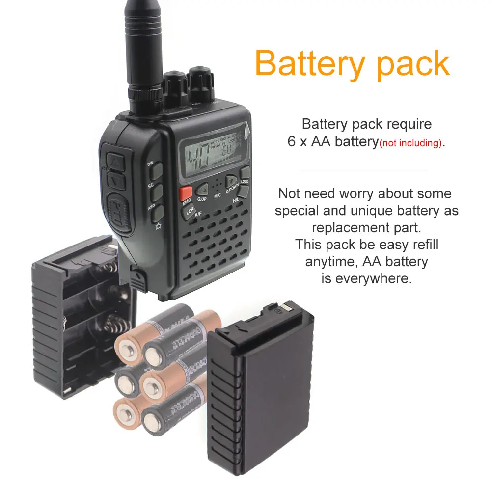 Портативная рация Nanfone CB 270 с ЖК дисплеем 40 каналов CB270 26 565 27 99125 МГц|walkie talkie|walkie talkie