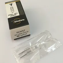 NARVA 55935 HLWS7 12V 100W GY6.35 Вольфрамовая галогенная лампа, 12V100W лампа, микроскоп промышленное оптоволоконное освещение