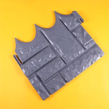 

6PCS Mini Plastic Fence DIY Landscape Plant Bonsai Ornament for Gardening Decoration Lawn (Grey)