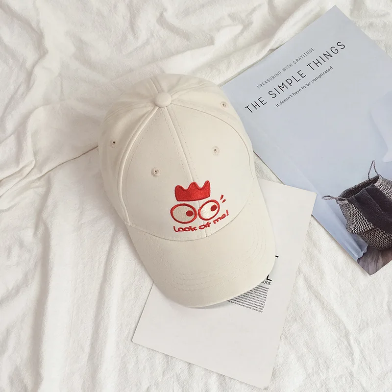 

Children's Fashion Embroidered Baseball Cap Personality Wild Sun Hat Cap Unisex