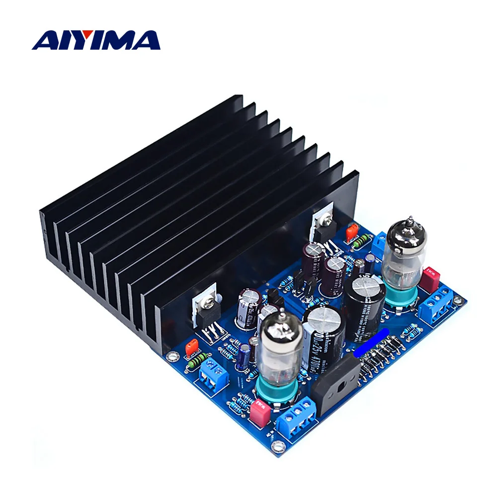

AIYIMA 6J1 LM1875 Vacuum Tube Sound Power Amplifier Audio Board 20Wx2 Stereo Bile Preamp Tube Speaker Amplifier For Home Theater