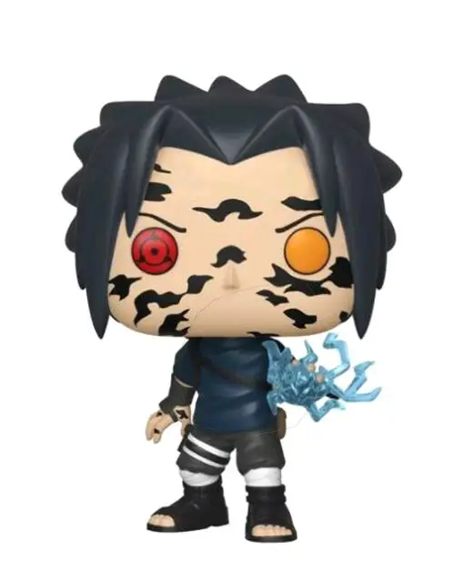 FUNKO POP Naruto, Shippuden, SASUKE Curse Mark 455# виниловые фигурки Коллекция Модель игрушки для детей подарок на день рождения