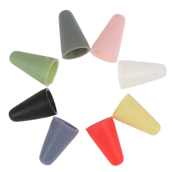 

8pcs New Silicone Replacement Protective Tip Case Nib Cover Skin For Pencil Touchscreen Stylus Pen Case Accessories