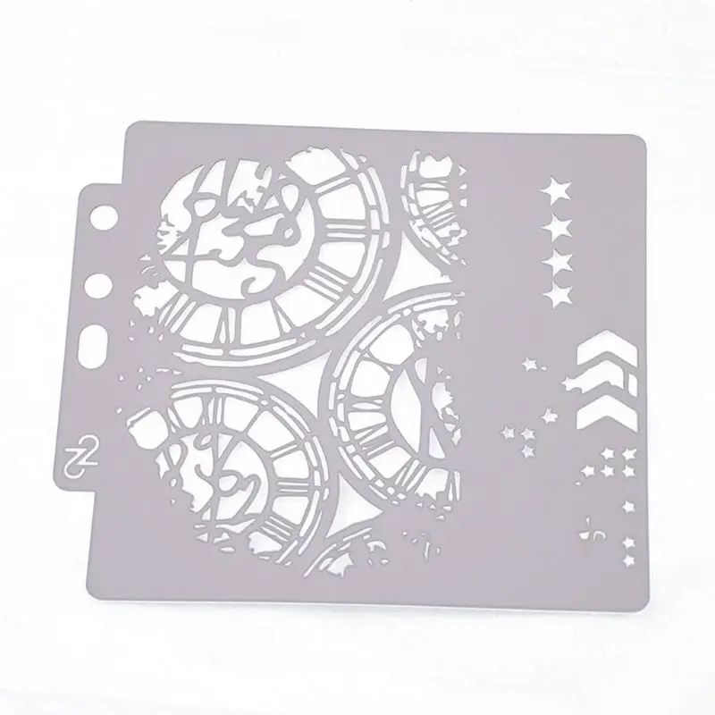 

Wheel Stencils Template Painting Scrapbooking Embossing Stamping Album Card DIY Crafts