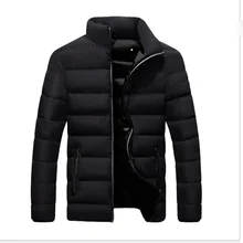 Chaqueta de invierno para hombre, chaqueta masculina de algodón, ligera, marca personalizada, ja