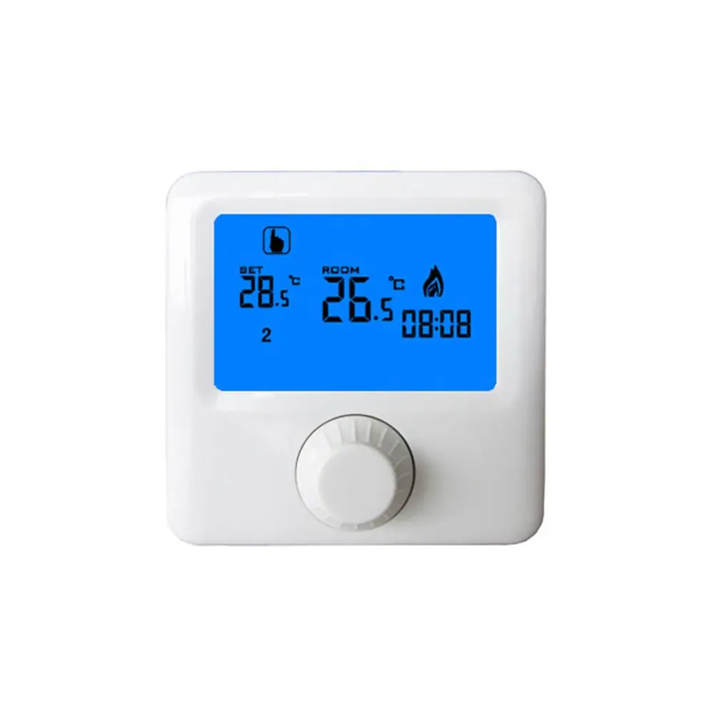 Programmable Wall-hung Electric Floor Heating Thermostat Temperature Controller Touch Screen Wifi Thermostat for Bedroom