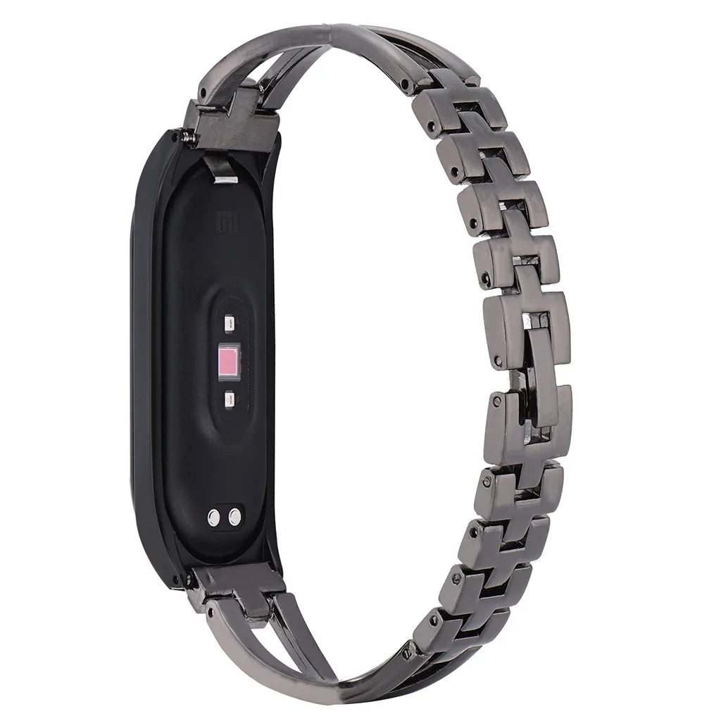 Ремешок сменный спортивный ремешок, браслет+ металлический чехол для Xiaomi Mi Band 4 bracelee ремешок для браслета D1