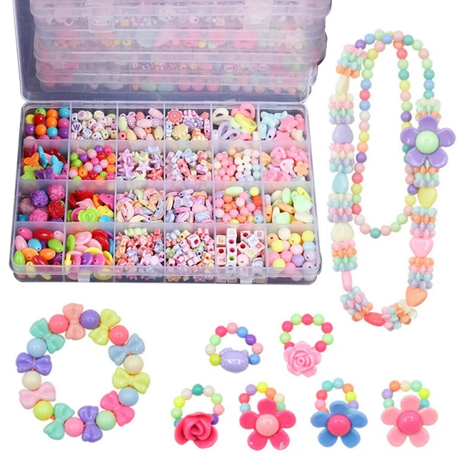 Clay Beads Set For Jewelry Making DIY Beaded Bracelet Necklace Accessories  Kit Cute Fruit Smile Resin Beads For Making Jewelry - AliExpress