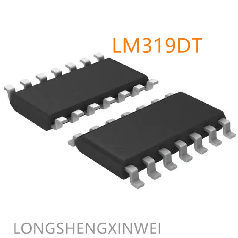 1PCS New Original LM319DT LM319 SOP14 Patch Narrow Body Dual Channel High Speed Comparator | Электронные компоненты и