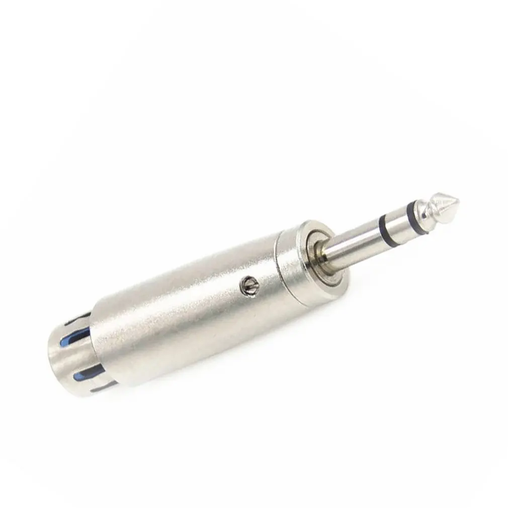 Pin Xlr Female To 1/4 6,35 мм стерео для штепсельной вилки дистрибьютор Aux адаптер для наушников Jack Plug стерео адаптер