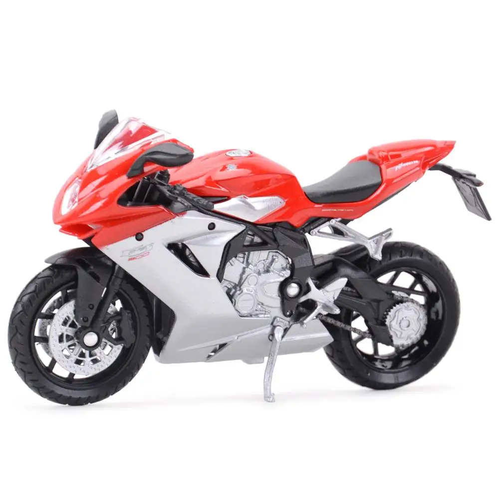 MV AGUSTA F3 800 Motorcycle Die-cast Model Welly 1:18 Scale Toy Hobby Collection 