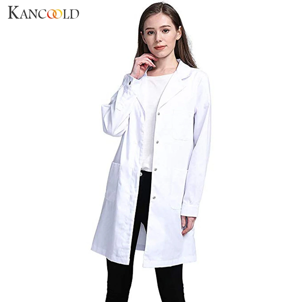 Женский кардиган с длинным рукавом KANCOOLD однотонный белый Повседневный длинный