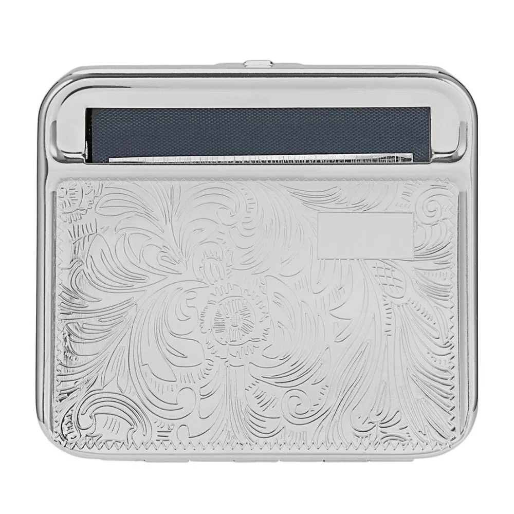 Metal Automatic Cigarette Rolling Machine Cigarette Roller Box Case   (2)