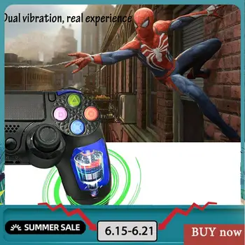 

Super Power Bluetooth Wireless Controller for PS4 PS3 Remote Control Joystick with Six-axis Micro USB Multi-Touch Clickable