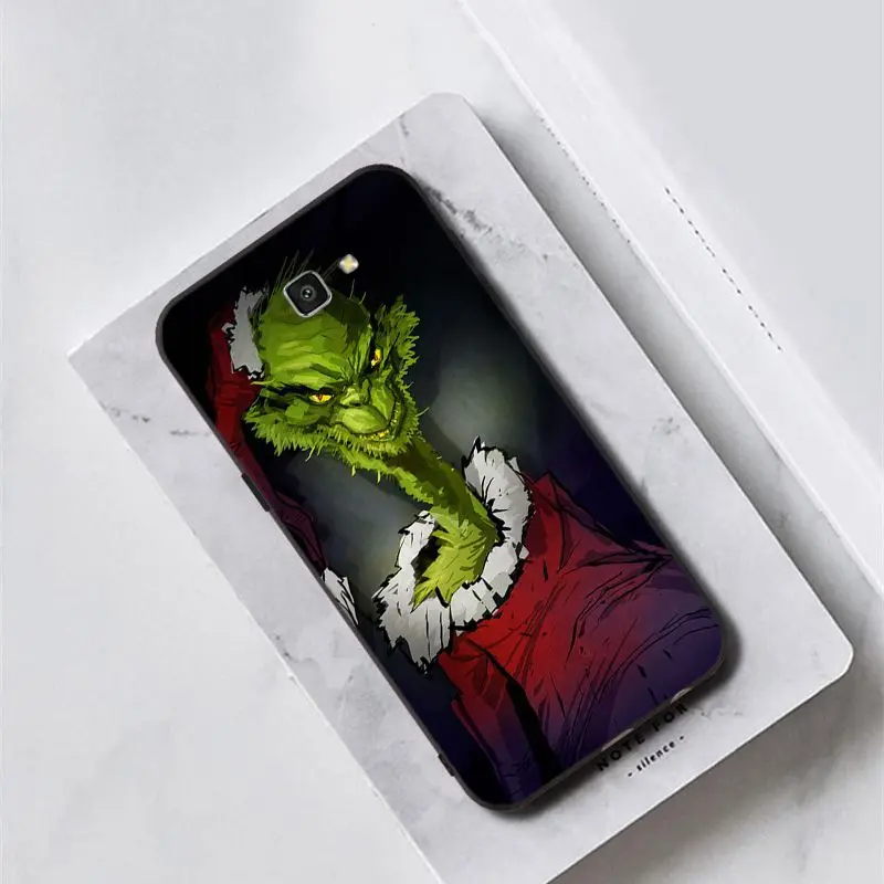 Yinuoda зеленого Монстра Гринч чехол для телефона для samsung Galaxy J7 J6 J8 J4 J4Plus J7 DUO J7NEO J2 J5 Prime - Цвет: A14