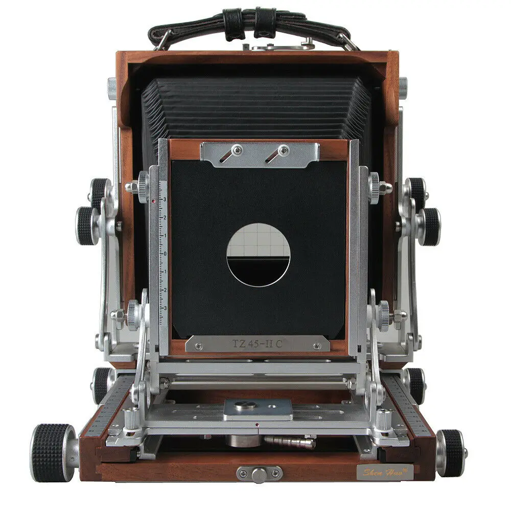 Shen Хао SH TZ45-II C черный орех деревянные поле откидной крышкой 4X5 большого формата Камера