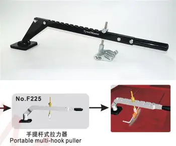 

Dent Pull Bar Portable Multi Hook Puller Single Leg Levelling Bar Car Repair Spot Lever Puller 6 Finger Claw Lifter