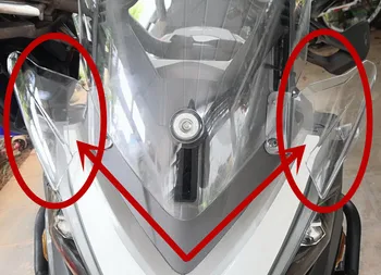

Motorcycle High Quality Side Panel Windshield Windscreen for Benelli TRK502 TRK 502 BJ500GS-A