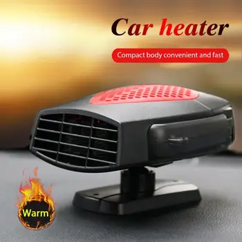 

12V Portable Car Heater Windshield Defroster Defogger Air Purifier Auto Electric Heater Warmer Electrical Appliances Accessories