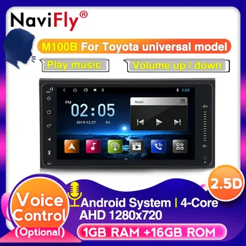 

Android 10.0 Universal Car Multimedia Player Car Radio Player Stereo for toyata VIOS CROWN CAMRY PREVIA COROLLA RAV4 No DVD
