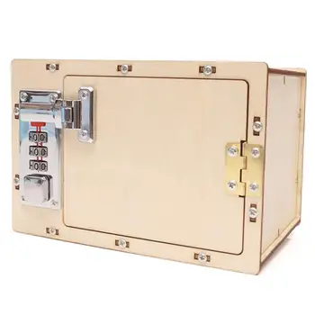 

DIY Mechanical Password Box Exercise Practical Ability Color Cognition Building Model Toys Science Projects Experiment Kits