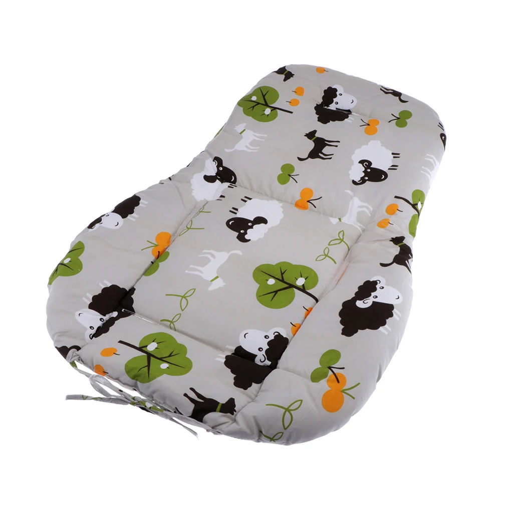 Baby Stroller /Car / High Chair Seat Cushion Liner Mat Pad Cover Protector, Lovely Animal Printed, Breathable Water Resistant