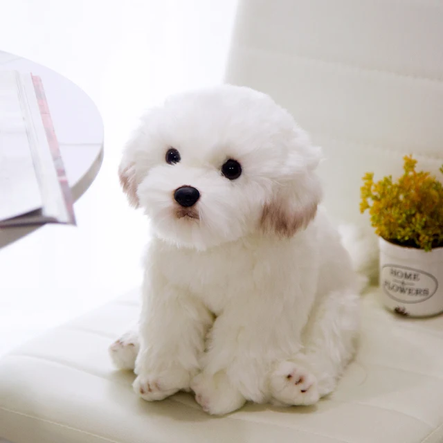 動物のぬいぐるみ 9つのスタイル シミュレーション ビション フリーゼ かわいい Likelife コーギー 犬 動物 マルタ 子犬 Stuffed Plush Animals Aliexpress