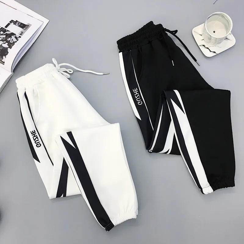 Autumn Hip Hop Sports Women Pants Plus Size 2XL Loose Harajuku Cargo Pants Women High waist Trousers Jogger Baggy Pants Autumn Hip Hop Sports Women Pants Plus Size 2XL Loose Harajuku Cargo Pants Women High waist Trousers Jogger Baggy Pants