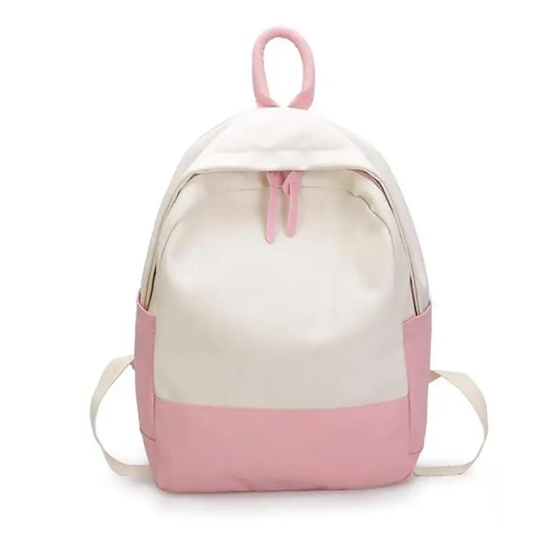 

Simple Wild Canvas Kids Backpack Girls For Middle School Students Travel Shoulder Backpacks Children Schoolbags Women Bag New