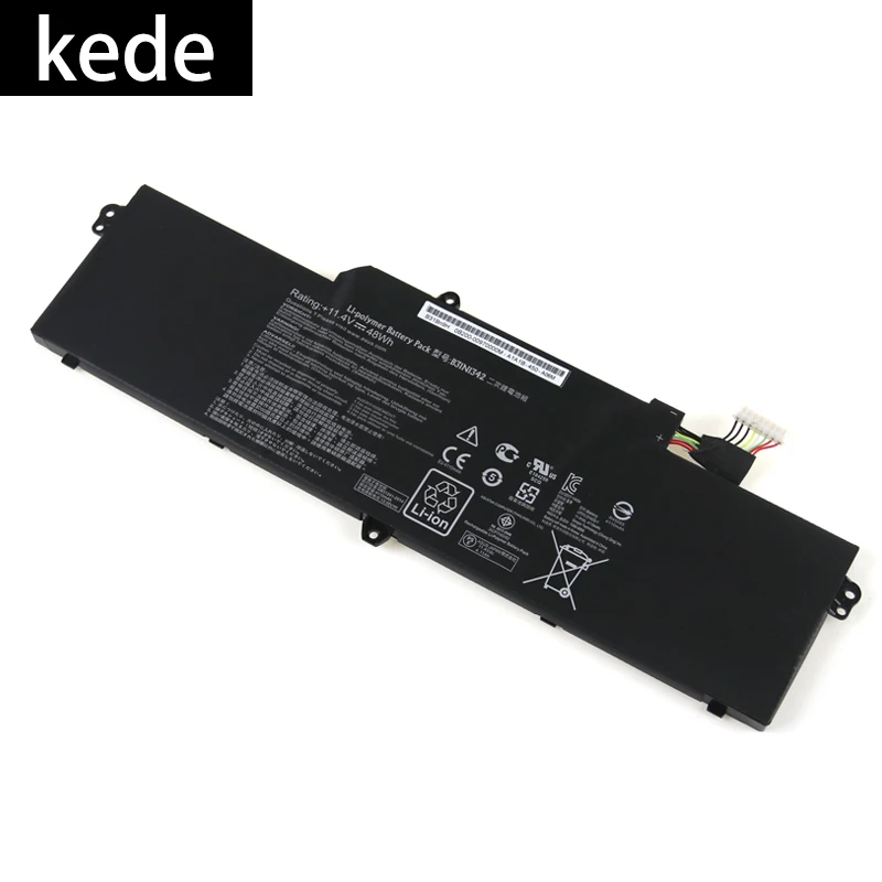 Kede аккумулятор ноутбука B31N1342 для хромбук ASUS C200MA-DS01/KX003 11,4 V 48Wh
