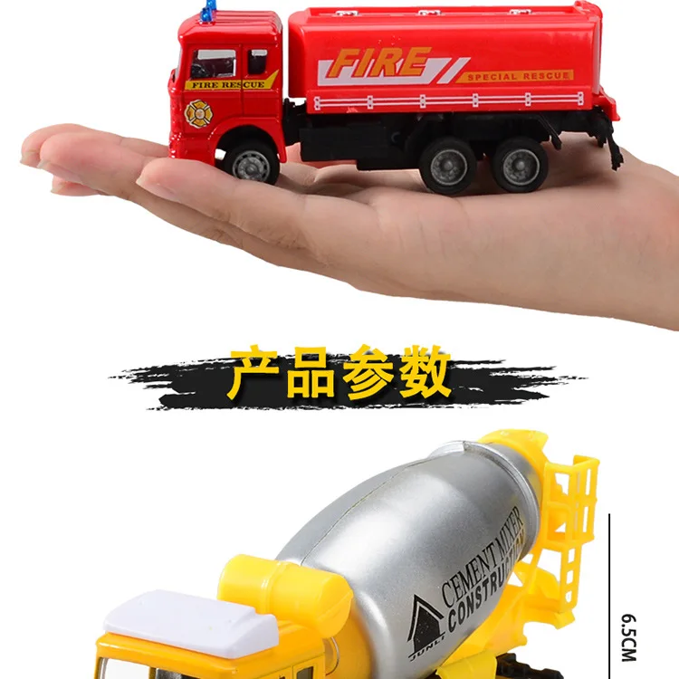 Детский сплав Воин инерция модель автомобиля игрушка 1: 72 игрушка «пожарная машина» украшение Внешняя торговля игрушка