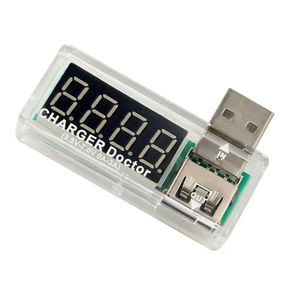 Портативный USB тестер с ЖК экраном|Измерители напряжения| |