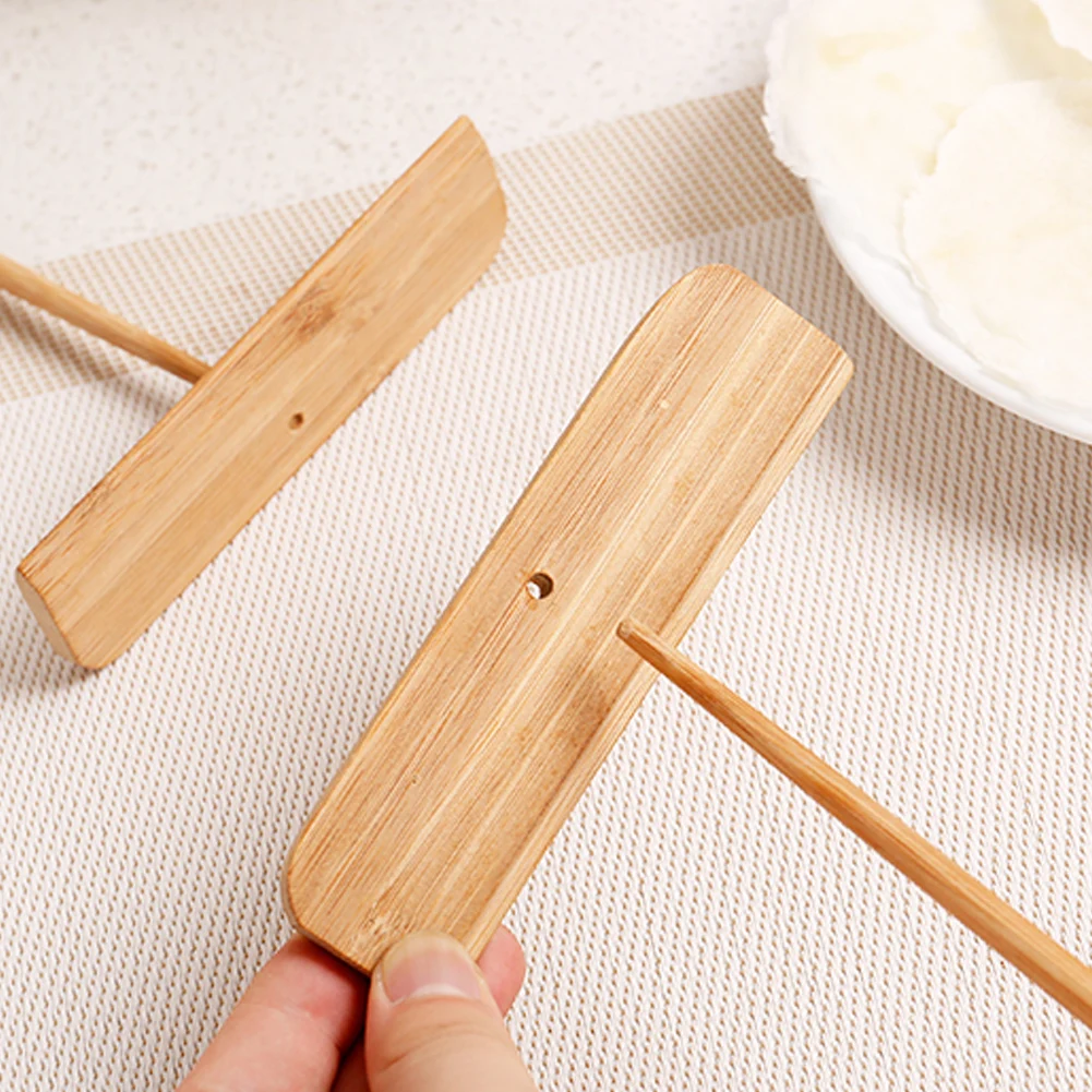 Ресторан Т-образной формы DIY товары для дома блинница распорка палочка деревянная практичная омлет длинная ручка блинная антипригарная Полезная тесто