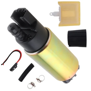 

Universal 12V 255LPH Auto High Flow Electric Fuel Pump with Filter Installation Tool for Toyota / Suzuki / Honda / Jeep / KIA