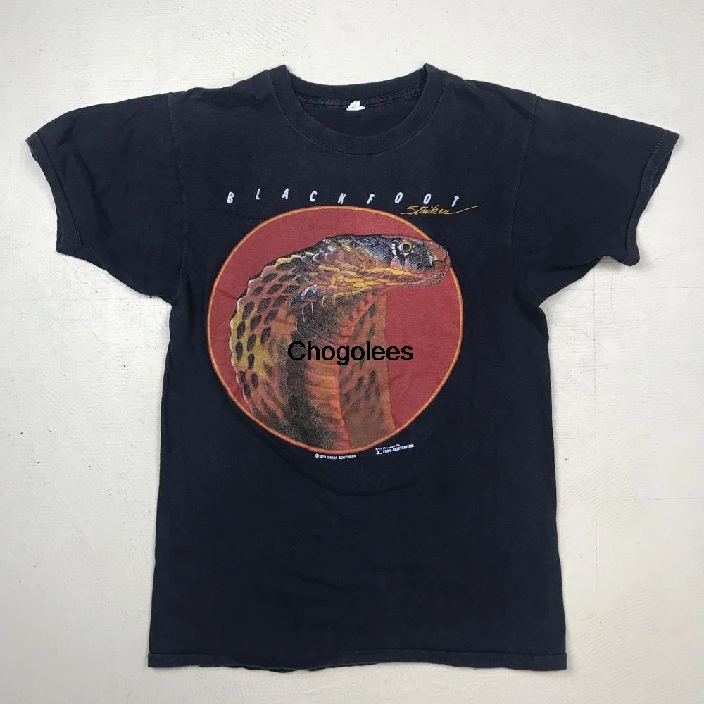 新到着 70s Blackfoot ブラックフット Strikes ビンテージ バンドT T