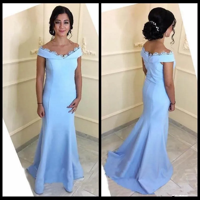 2020 Elegante Lange Mermaid Moeder Van De Bruid Jurken Cap Sleeve Lace Bruiloften Arabisch Party Avondjurk 2020 Elegante Lange Mermaid Moeder Van De Bruid Jurken Cap Sleeve Lace Bruiloften Arabisch Party Avondjurk