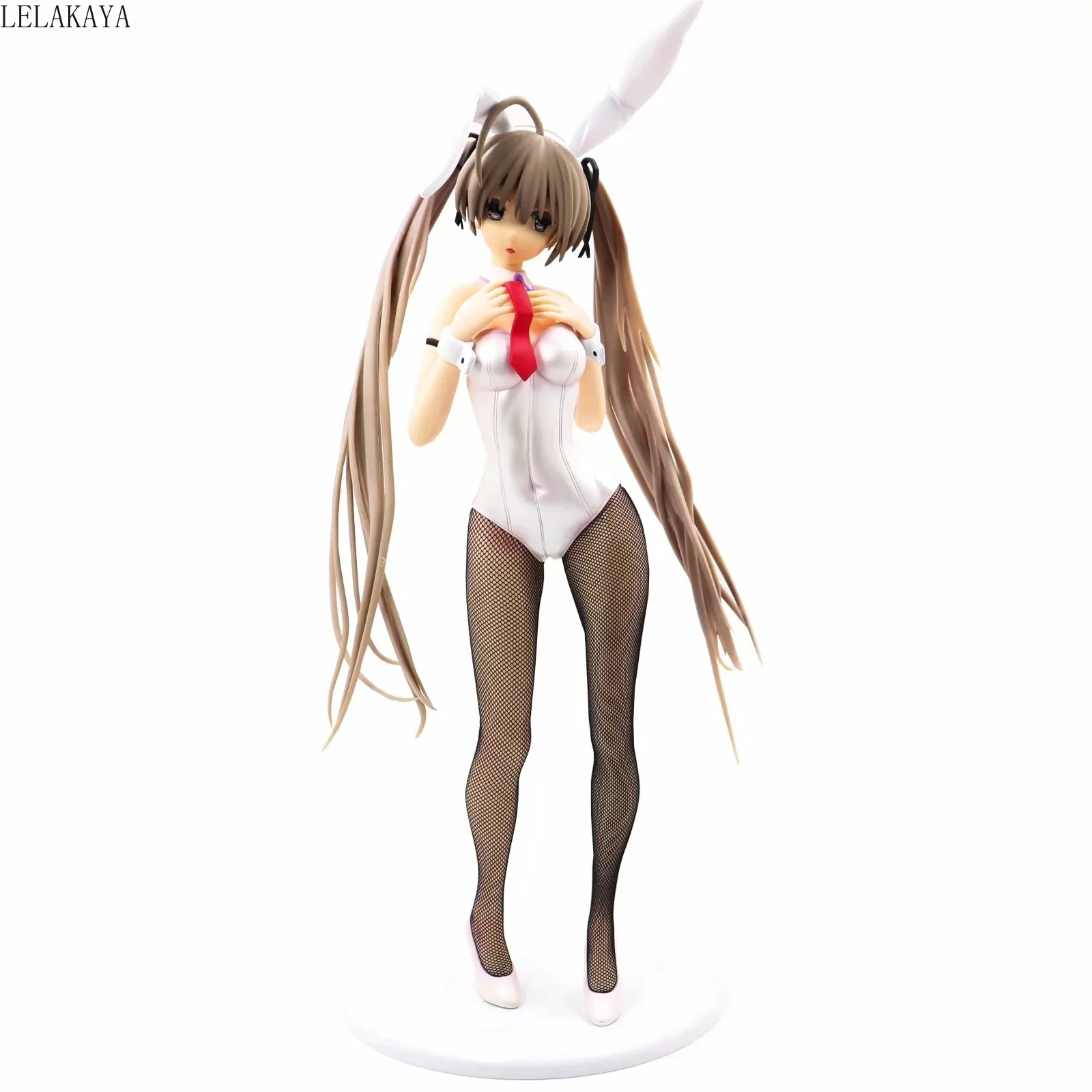 41cm Cartoon Japanese Game In Solitude Kasugano Sora Bunny Ver White Model PVC Standing Sexy Anime Action Figure Doll Brand New | Игрушки и