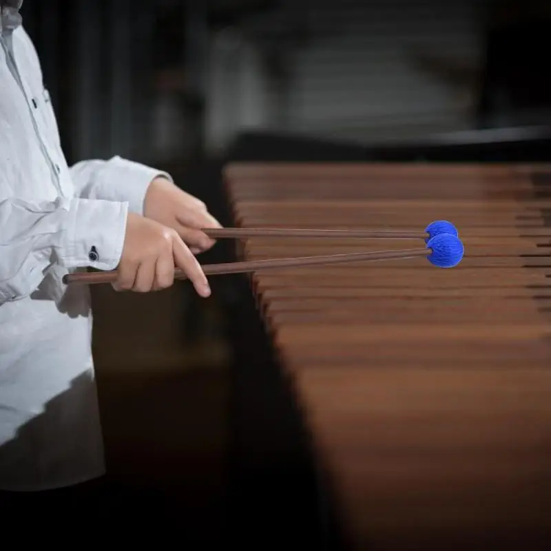 Горячая Marimba Mallets нежная текстура Marimba палка молоток ударный инструмент ксилофон деревянные блоки молоток