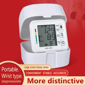 

Medical Digital Wrist Blood Pressure Monitor Automatic Tonometr BP Measurement Presion Arterial Tensiometro Sphygmomanometer