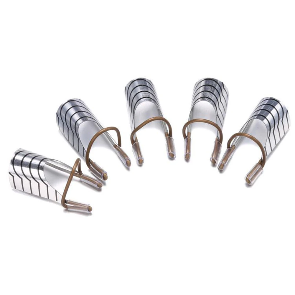 10 шт. Для женщин многоразовые Алюминий лак для ногтей УФ гель акриловый Советы