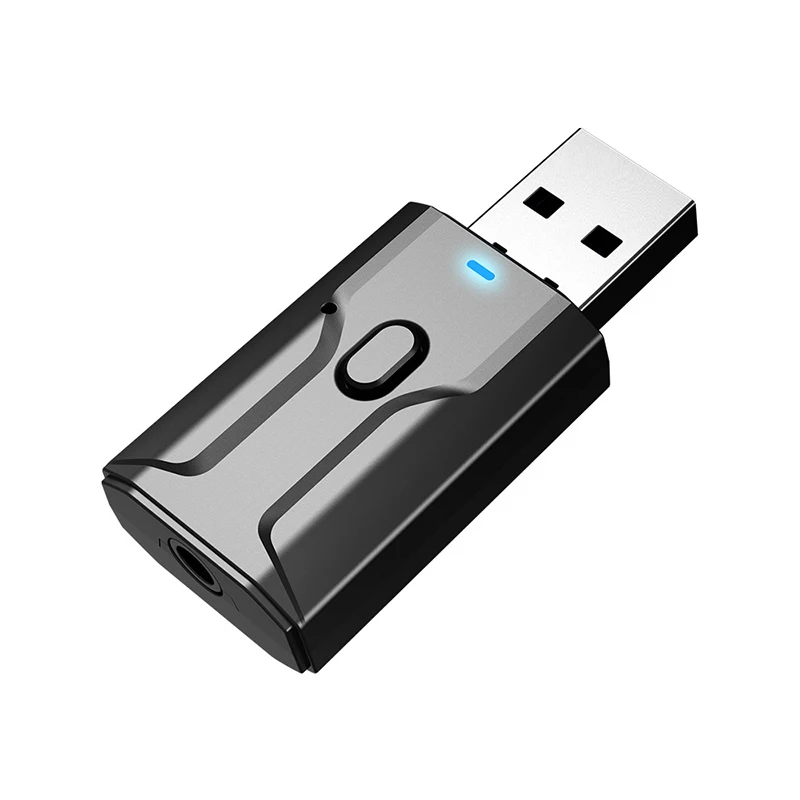 2 в 1 беспроводной Bluetooth 5 0 приемник USB адаптер 3 мм аудио приемник/передатчик для ТВ