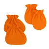Baby Soft Cotton Gloves Foot Covers Set Anti Scratching Mittens Socks Face Protection Gloves Sox Kit for Newborn Infants 2