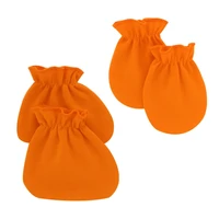 Baby Soft Cotton Gloves Foot Covers Set Anti Scratching Mittens Socks Face Protection Gloves Sox Kit for Newborn Infants 2