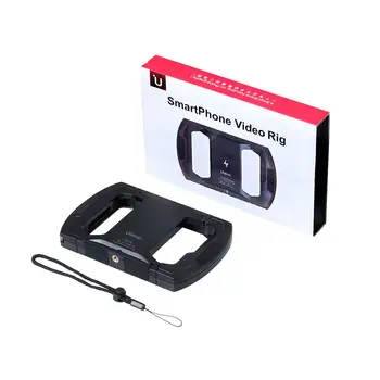 

Ulanzi U-Rig Lite Handheld Stabilizer Smartphone Holder Bracket 1/4 Screw Three Cold Shoes Mount Photography Video Stabilizer